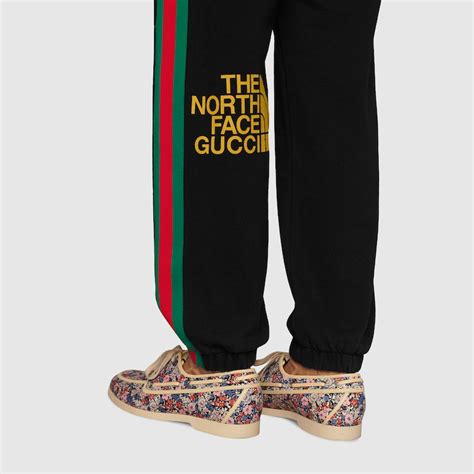 gucci sweats and they thought i was jogging|Cotton fleece jogging pant in black .